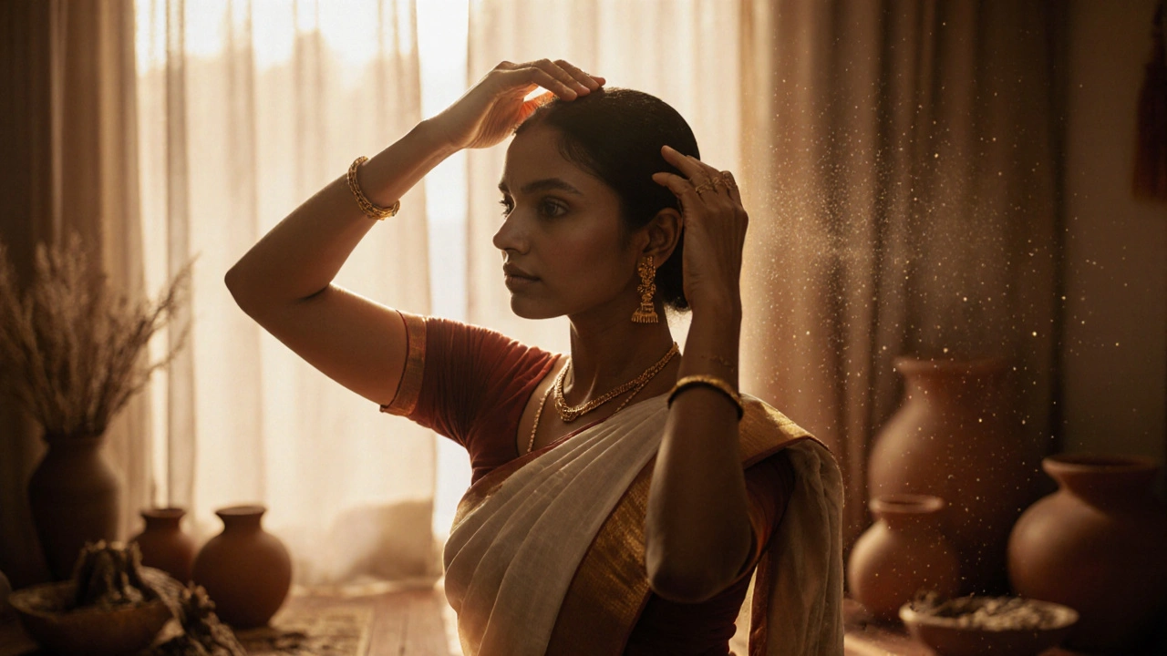 Jak indická masáž hlavy pomáhá zbavit se únavy a obnovit energii