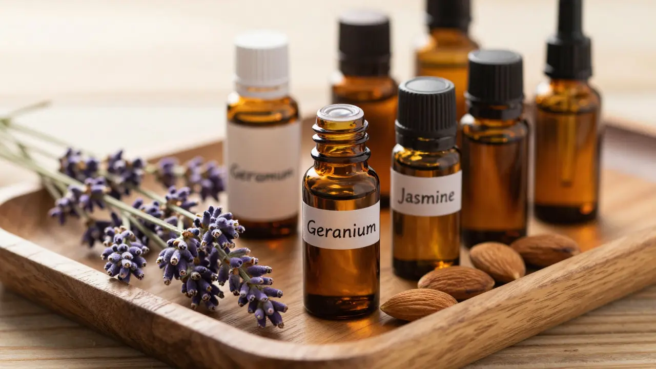 Bezpečné esenciální oleje a přírodní ingredience pro těhotenství